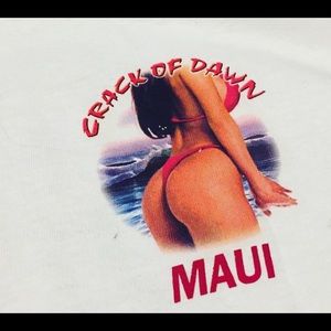 Maui Crack Of Dawn T Shirt NWT